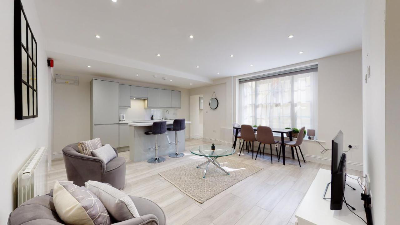 Chic Apartment By Hyde Park London Kültér fotó