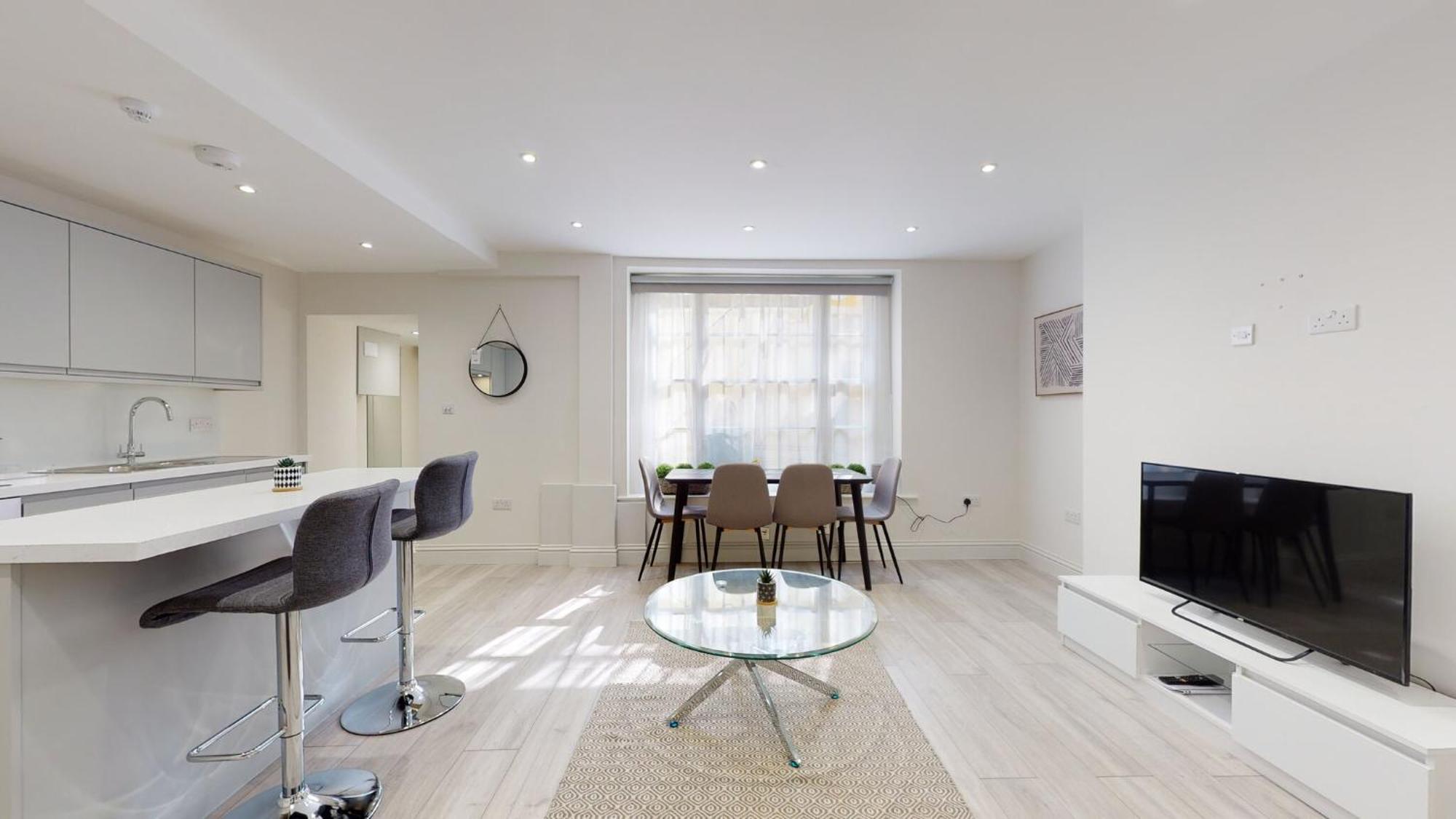 Chic Apartment By Hyde Park London Kültér fotó
