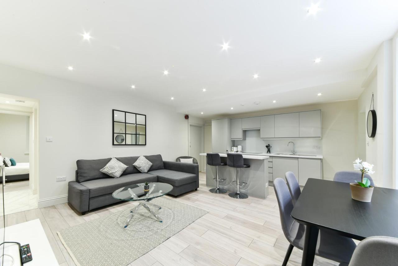 Chic Apartment By Hyde Park London Kültér fotó
