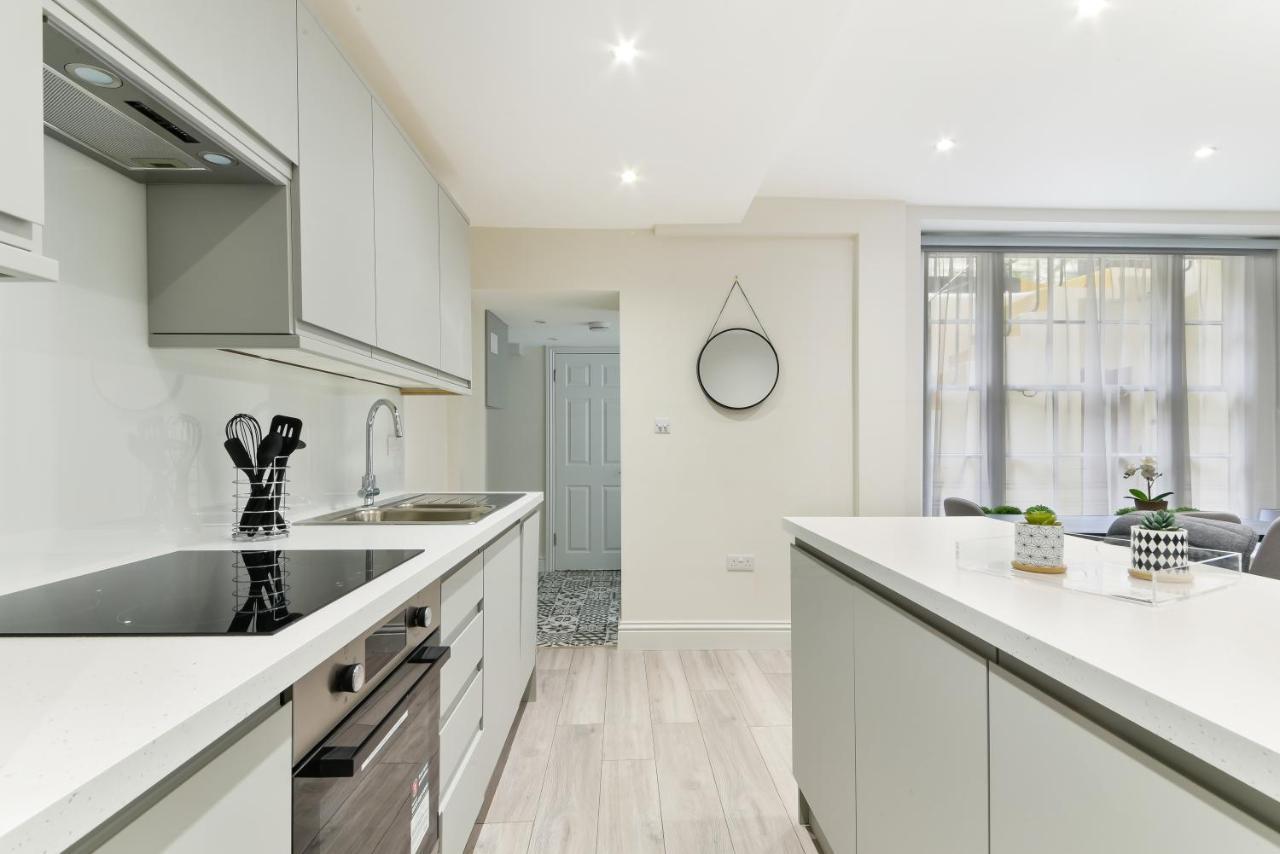 Chic Apartment By Hyde Park London Kültér fotó